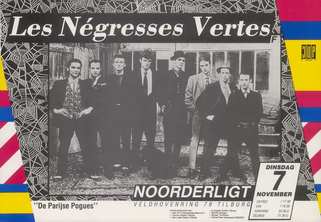 ticket Noorderlicht voor Les Negresses Vertes van 7 november 1989
